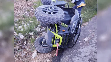 13 yaşındaki çocuk ATV kazasına kurban gitti