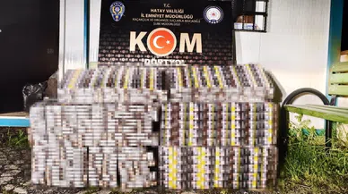 3 bin paket kaçak sigara ele geçirildi