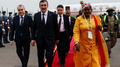 Cumhurbaşkanı Yardımcısı Yılmaz, Uganda’da