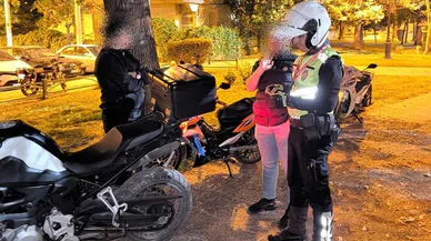 77 motosiklet sürücüsüne 249 bin 239 TL ceza
