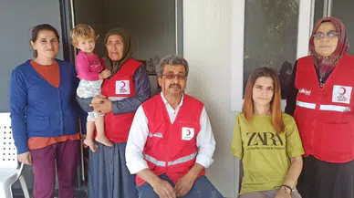 Depremzede aileden Kozan'a duygusal veda