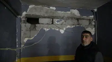 Ekmek mücadelesine ağır hasarlı iş yerinde devam ediyor