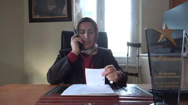 Engelli muhtar mahallesinde kadınlara örnek oluyor