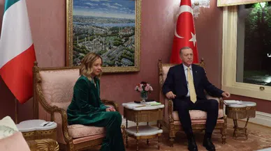 Erdoğan, İtalya Başbakanı Meloni’yi kabul etti