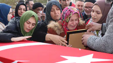Erzincanlı şehit dualarla son yolculuğuna uğurlandı
