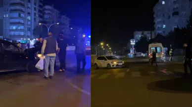 Kavşak ihlali kaza getirdi: 1 yaralı