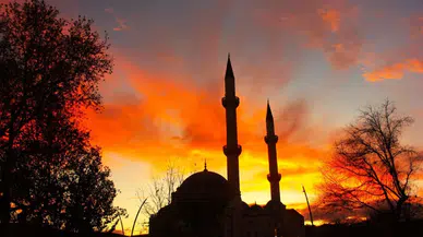 Kahramanmaraş'ta gün batımı görsel şölen oluşturdu