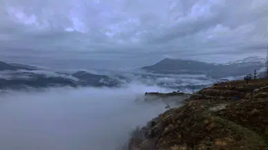 Kahramanmaraş'ta sis