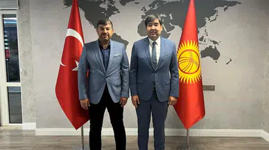 Konyalı iş insanlarından Kırgızistan'ın Antalya Başkonsolosuna ziyaret