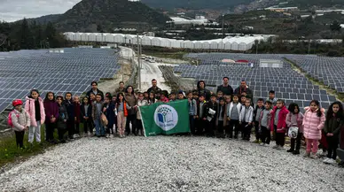 Öğrenciler yenilenebilir enerji hakkında bilgilendirildi