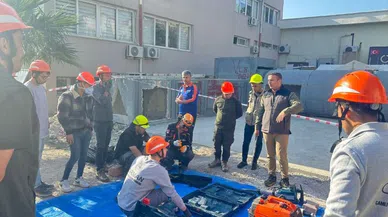 Ormancılara arama-kurtarma ve yangın eğitimi verildi