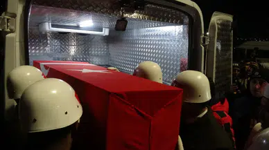 Tokatlı şehidin naaşı memleketine getirildi