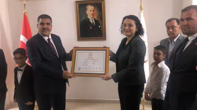 Karaca mazbatasını aldı