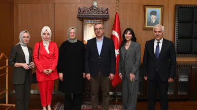 Yeşilay Heyeti Güngör'ü Ziyaret Etti