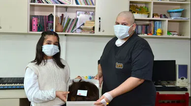 10 yaşındaki Azra, Ayten'e umut oldu