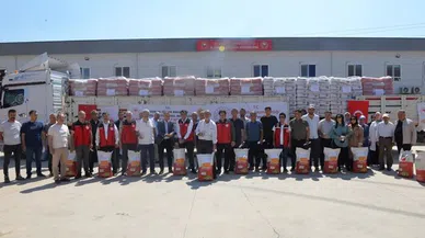 Kahramanmaraş’ta üreticilere soya tohumu dağıtıldı