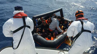 24 kaçak göçmen kurtarıldı