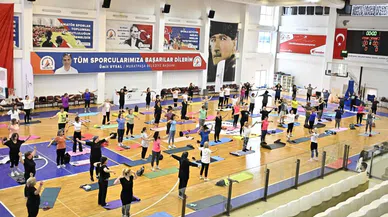 Muratpaşalı kadınlar sabah sporunda