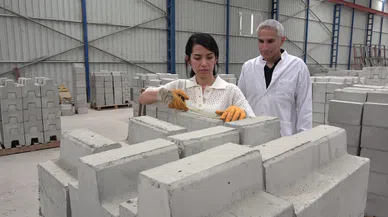 Çocuk oyuncağından esinlenilen lego betona Avrupa’dan talip çıktı