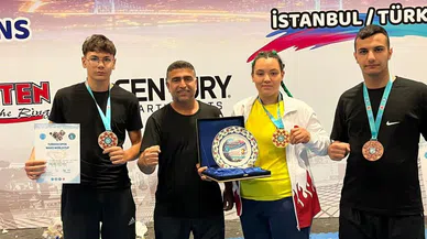 Söke’ye Kick Boks’ta üç dünya derecesi