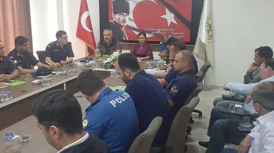 Bozyazı'da orman yangınlarıyla mücadele toplantıları sürüyor