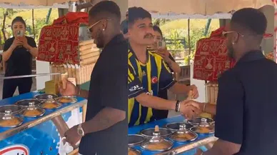 Fenerbahçeli Fred’in Maraş dondurmacısı ile imtihanı