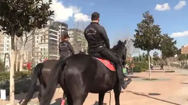 Gaziantep'te atlı polis dönemi
