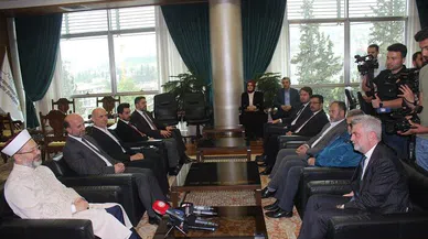 Ali Erbaş, Fırat Görgel’i ziyaret etti