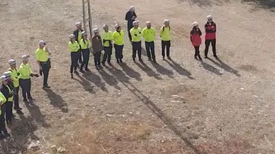 Kahramanmaraş depremlerinin kahramanları Döngel’de eğitim yaptı