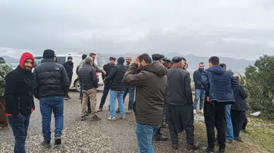 Köylülerden taş ocağına karşı direniş