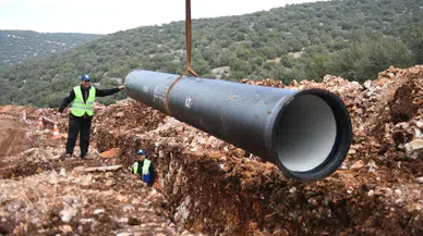 Pazarcık’ın içmesuyu projesinde büyük ilerleme kat edildi