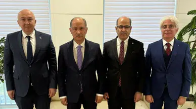 Rektör Yasım’dan Bakan Yardımcısı Abdülkadir Polat’a Ziyaret