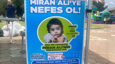 SMA Hastası Miran Ali destek bekliyor