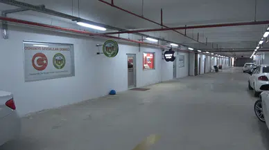 Yeraltı otoparkı depremzede esnafa umut oldu