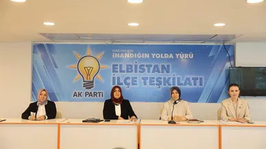 AK Parti Elbistan Kadın Kolları Başkanlığında yeni dönem