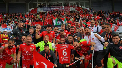 Ampute Milli Takımı İsrail'i Farklı Yendi