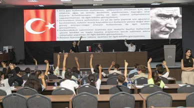 Mersin'de Çocuk Meclisi iklim değişikliğine dikkat çekti