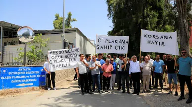 Antalya'da servisçiler korsana isyan etti