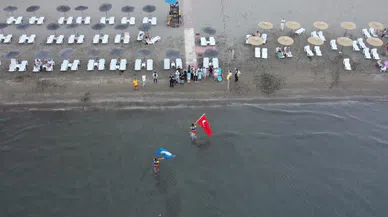 Plajlara mavi bayraklar çekildi, turizm sezonu başladı