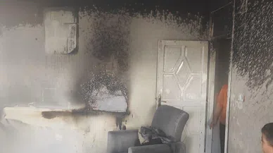 Reyhanlı'da Çıkan ev yangını söndürüldü