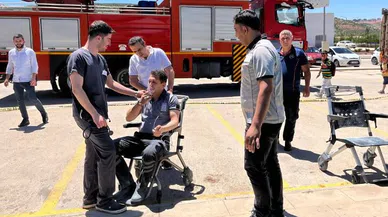 Hastane görevlilerine afet eğitimi verildi