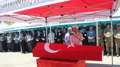 Kahramanmaraşlı Şehit Son Yolculuğuna Uğurlandı
