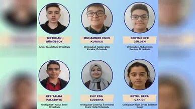 Kahramanmaraş’ta 6 öğrenci LGS’de tam puan yaptı