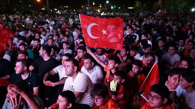 Kahramanmaraş'ta Milli Takım Coşkusu