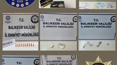 Balıkesir’de uyuşturucu operasyonu: 4 şahıs tutuklandı