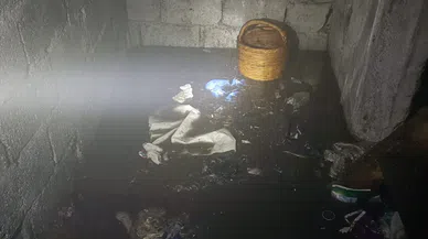 Kahramanmaraş’ta metruk ev yangını söndürüldü