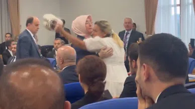 Meclis'te ortalık karıştı, Vekil Köksal acılı anneyi sakinleştirdi