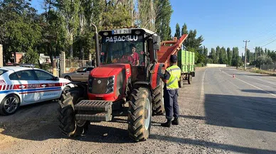 Kahramanmaraş Jandarması trafik denetimi yaptı