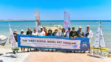 Mersin'de model bot yarışları tamamland