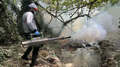 Ilıca’da Detaylı Temizlik ve İlaçlama Çalışması Gerçekleştirildi